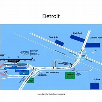 Detroit Metropolitan Airport Coordinates On Wikidata